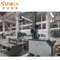 Estación de Paletización Colaborativa UPACK de Fácil Programación con Pantalla Táctil, PLC, Motor y Caja de Cambios - Capacidad de Carga 30kg/40kg