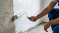 Peinture murale intérieure au latex de haute qualité, résistante à l'eau, aux alcalis et à l'usure, pour la décoration et la réparation des murs domestiques