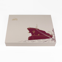 Scatola Regalo di Lusso Personalizzata con Chiusura Magnetica in Cartone Nero con Inserto