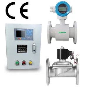 Sistema de controle de fluxo líquido 220VAC de água de enchimento automático com medidor de fluxo/válvula solenóide