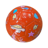Ballon de football miniature classique en mousse EVA, motif animaux marins de dessin animé, taille deux, pour fabricants de produits sportifs