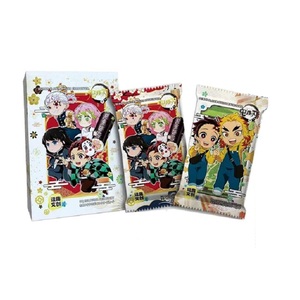 Vente en gros de cartes de collection d'anime japonais Demon Slayer, cartes rares Kimetsu No Yaiba Tanjirou Kamado Nezuko, cartes de jeu, jouets pour enfants - Product Image 2