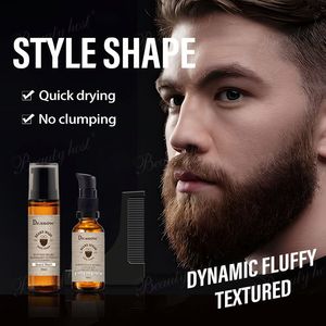 Men's <b>Beard</b> <b>Care</b> Set 3PCS Travel Kit <b>Beard</b> Wash 50ml Serum 50ml <b>Beard</b> Comb 1PCS - Product Image 5