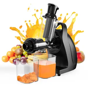 Big mouth Slow juicer masticating cold press slow juicer extractor electric automatic juicer machine for carrot orange