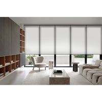Persianas Horizontales de Panal Manuales Inalámbricas Directas de Fábrica, Modernas, de Tela, Opacas, con Protección UV e Impermeables para Ventanas Francesas