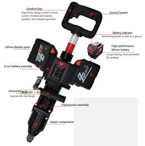 Calidad asegurada LDB1903 Llave dinamométrica de ferrocarril con pilas Último modelo Piezas y accesorios ferroviarios - Product Image 5