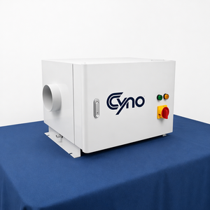Cyno Electrostatic Oil Mist Purifier HRHB-15E Motor For Restaurants Hotels 125mm Diameter 65kg Weight High Purify Efficiency