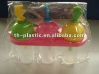Machine à glaçons, moule en plastique de popsicle de fusée, fabricant de glace
