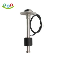Sensor de nivel de tanque de combustible de agua eléctrica Sensor de nivel de flotador de combustible magnético 0-190 OHM Universal para generador de coche de barco marino