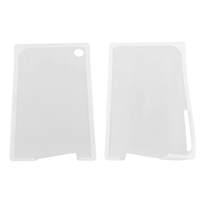 Housse de protection pour console PS5, housse en silicone, version lecteur optique, protection anti-poussière gauche et droite séparées