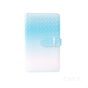 <span class=keywords><strong>Mini</strong></span> álbum de fotos personalizado de cuero PU tejido degradado, carpeta para tarjetas kpop, 96 bolsillos, para fujifilm <span class=keywords><strong>instax</strong></span> <span class=keywords><strong>mini</strong></span> flim <span class=keywords><strong>11</strong></span>/7 - Product Image 6