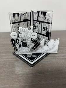 Standee en acrylique inspiré de <span class=keywords><strong>Luffy</strong></span> Gear 2, cadeau pour les fans de manga, décoration de bureau, cadeau pour les fans d'otaku - Product Image 1
