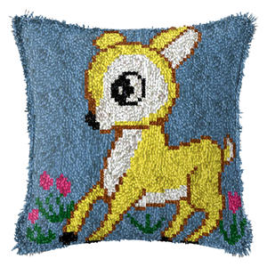 Fournitures d'art et d'artisanat de bricolage faites votre propre animal en peluche personnalisé <span class=keywords><strong>facile</strong></span> à coudre panda oreiller éducatif feutre enfants kit de couture - Product Image 5