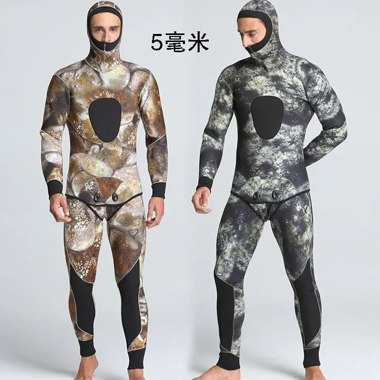 Conjunto de traje de mergulho personalizado, dongqian oem, preço de fábrica, peças única, spearpesca, molhado, neoprene, homens