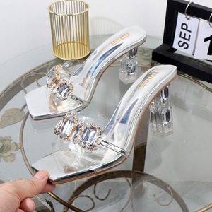 Nouveaux talons tendance avec strass pour femmes élégantes - Product Image 2