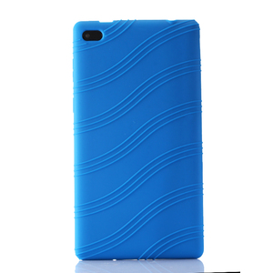 Custodia in Silicone per Tablet <span class=keywords><strong>Lenovo</strong></span> <span class=keywords><strong>Tab</strong></span> 4 7 Pollici 7304 TAB2 A7-30 A7-20 A7-<span class=keywords><strong>10</strong></span> TAB3 7PLUS 730, <span class=keywords><strong>Cover</strong></span> Posteriore Antiurto in Morbido Silicone - Product Image 2