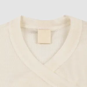 Pijama de bebé de lana merino orgánica, mono de recién nacido, mono infantil ecológico, ropa de bebé de lana merino personalizada