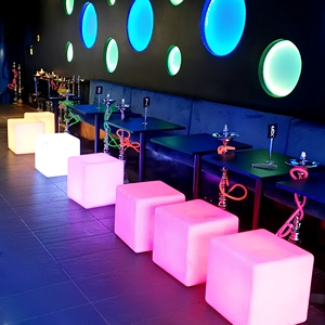 Hookah Shisha Lounge Led Lighted <strong>Chair</strong> for Events (cb400) - Product Image 1