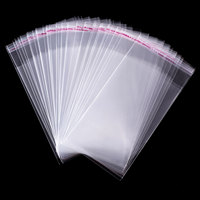 Sacs rétractables plats en plastique transparent de 16 à 22 cm, directement de l'usine, pour l'emballage de bougies, surface gaufrée, recyclables