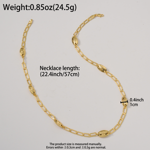 Zeadear 18K Gold Plated Solid Glossy Polished Luxury Unisex Wholesale Long Decorative Geometric Trendy Custom Cuban Link <b>Chain</b> - Product Image 6