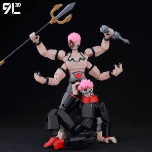 Figura de Acción Lucky13 Gojo Sukuna Jujutsu <span class=keywords><strong>Fushiguro</strong></span> <span class=keywords><strong>Toji</strong></span> Gojo Satoru, Muñeco Articulado Coleccionable Multiarticulado T13 Titan13 - Product Image 2