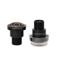 Objectif fixe M12 S de 1/1,7'' 200 degrés avec ouverture F2,2, étanche IP67, longueur focale de 2,51 mm, objectif CCTV 8MP