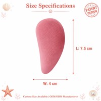 Éponge de maquillage en forme de coquille JLY pour les maquilleurs professionnels, salon, maquillage quotidien, voyage, éponge cosmétique douce pour fond de teint liquide et crème