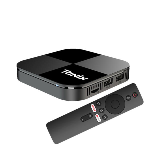 2025 Tanix TX5 PLUS S905x5m Smart TV Android Box Set-Top Box 4GB 32GB 4K Streaming Voice Remote New Tanix TV Stick for Android