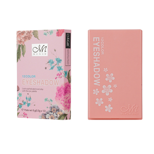 Paleta de Sombras de Ojos de 12 Colores Menow E467 OEM/ODM de Marca Privada, Resistente al Agua, Set de Sombras de Ojos, Cosméticos para Mujer, Venta al por Mayor de Fábrica - Product Image 3
