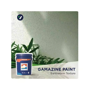 Peinture murale extérieure à base d'eau acrylique pure écologique Vanlei, revêtement liquide texturé Gamazine, effet décoratif puissant, pulvérisation - Product Image 3