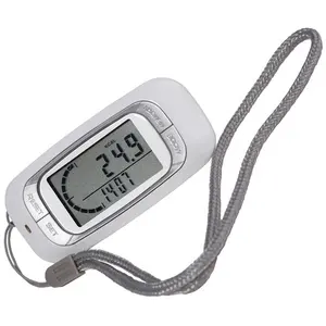 3D सेंसर रनिंग pedometer कदम काउंटर pedometer कैलोरी जला दिया कैलकुलेटर हल्के आउटडोर फिटनेस पर क्लिप