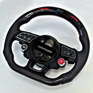 Volant sport en fibre de carbone à LED, vente chaude, pour <span class=keywords><strong>Audi</strong></span> A3/A4/A5/A6/A7/RS3/RS4/RS5/S3/S4/S5/Q2/<span class=keywords><strong>Q3</strong></span>/Q4/Q5/TT/R8/B8/B9/Q7/Q8 - Product Image 4