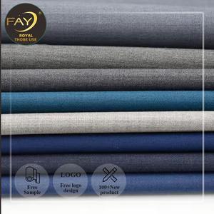 Tela antiestática de viscosa 80% poliéster 20% de alta calidad, tela de sarga para hombre, tela Toyobo TR para trajes de ropa - Product Image 1