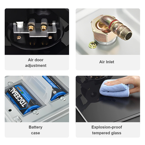 Appareils de conception moderne <span class=keywords><strong>cuisinière</strong></span> à gaz électrique à 2 brûleurs avec batterie - Product Image 6