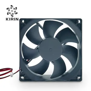 Nokta yeni sessiz DC 12V 24V 92mm 9225 92x92x25mm 3000 RPM 2PIN DC eksenel soğutma fanları fırçasız Fan