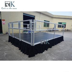 Plataforma de Carga Resistente, Escenario Ajustable en Altura de 4 pies x 8 pies, Plataforma de Exhibición - Product Image 5