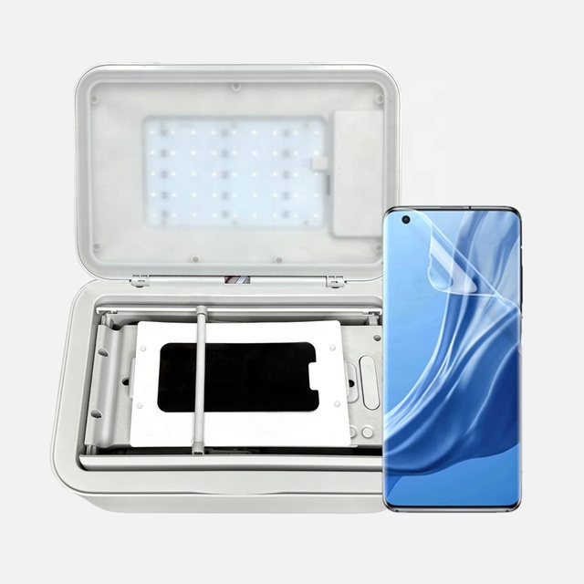 Automatic UV Light Mobile Screen Protector Curing Machine for Smart Watches and Mobile Phones