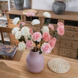 INS usine vent Macaron 3 Lu Lian Simulation fleur mur décor à la maison mariage tenant fausse fleur en tissu - Product Image 6