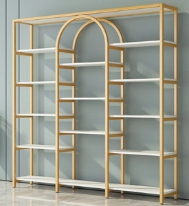 Hot Sales Cosmetic Store Display <b>Stands</b> Customized Retail Shop Metallic Duty Display Racks Steel Display Rack - Product Image 5