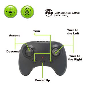 2-Kanal RC Flying <span class=keywords><strong>Helicopter</strong></span> Fernbedienung hubschrauber für Kinder Einfach zu bedienendes Funks teuerung spielzeug mit USB-Ladegerät und LED-Leuchten - Product Image 4