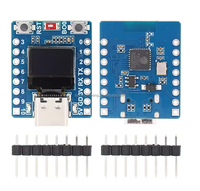Papan Pengembangan MINI ESP32-C3 Modul Wifi 2.4G dengan Layar OLED 0.42 Inci