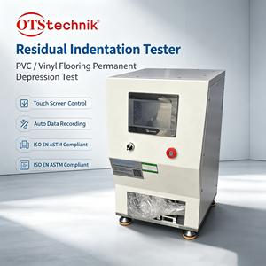Testeur automatique d'indentation résiduelle, machine d'essai de dépression résiduelle pour revêtements de sol élastiques en PVC, conforme aux normes ISO EN ASTM - Product Image 1