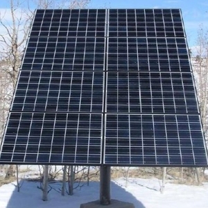 Système de montage sur poteau Support de poteau Support rotatif Supports de montage au sol unipolaires Kit de montage solaire - Product Image 3