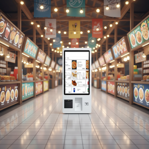 Terminal interactif à écran tactile WUXIN, système de commande numérique, machine de paiement, kiosque de service en libre-service - Product Image 2