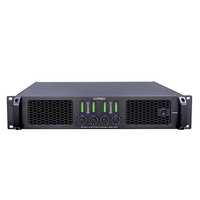 Amplificateur de puissance professionnel 4 canaux 5000 Watts classe D avec construction métallique