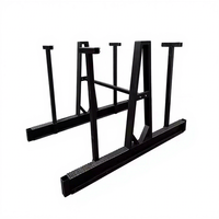 Étagères de stockage en acier Speedone AJ-G pour entrepôt, présentoirs pour pierre, marbre, verre, granit, avec poteaux de sécurité et protection anticorrosion peinte