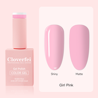 Cloverfei Nail Art Uv Gel Polonais Salon Qualité 15ml Soak off Couleurs Gel Vernis À Ongles Laque