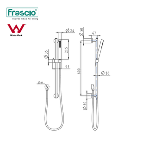 Frascio mural salle <span class=keywords><strong>de</strong></span> bain chaud froid <span class=keywords><strong>douche</strong></span> robinet SS304 ensembles <span class=keywords><strong>de</strong></span> <span class=keywords><strong>douche</strong></span> avec barre coulissante barre <span class=keywords><strong>de</strong></span> <span class=keywords><strong>douche</strong></span> - Product Image 3
