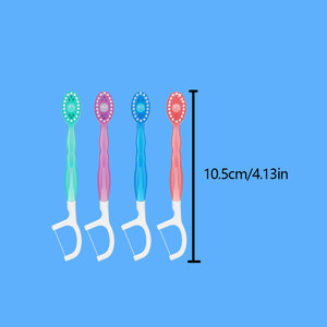 Mini cepillo de dientes desechable con perlas efervescentes, cerdas suaves, empaquetado individualmente, cepillo de dientes de viaje para adultos - Product Image 2