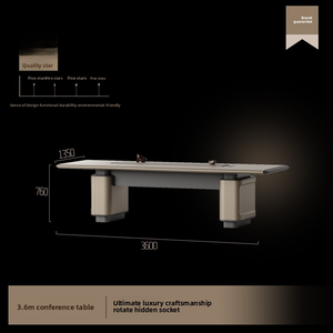 <span class=keywords><strong>Table</strong></span> de conférence peinte, <span class=keywords><strong>table</strong></span> longue, simple, moderne, grande, haut de gamme, <span class=keywords><strong>table</strong></span> de conférence épaissie pour les réunions et les invités - Product Image 6
